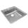 Lustertone Classic Stainless Steel 19-1/2" X 22" X 6-1/2" 1-Hole Single Bowl Drop-In Ada Sink, LRAD2022651