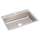 Lustertone Classic Stainless Steel 31" X 22" X 7-5/8" 1-Hole Single Bowl Drop-In Sink With Quick-Clip, LRQ31221