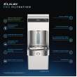 Elkay Pro Filtration Vandal-Resistant Connected Bottle Filling Station&Sgl Ada Cooler Refrig Dbl Total Pfas*+Lead Rd Ss, LVRC8WSPRO-2FLP4