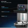 Elkay Pro Filtration Vandal-Resistant Connected Bottle Filling Station&Sgl Ada Clr Refrig Ultra-Cap Lead+Sed Preflt Ss, LVRC8WSPRO-FSR5