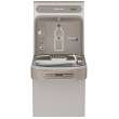 Ezh2O Bottle Filling Station With Single Ada Cooler Hands Free Activation Filtered Refrigerated Light Gray, LZO8WSLK