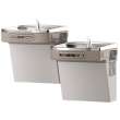 Dual Hands-Free Activation Bi-Level Ada Cooler Filtered Refrigerated Light Gray, LZOOSTL8LC