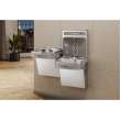 Ezh2O Bottle Filling Station With Bi-Level Ada Cooler Dual Hands Free Activation Filtered Refrigerated Stainless, LZOOTL8WSSK