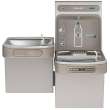 Ezh2O Bottle Filling Station With Bi-Level Ada Cooler Hands Free Activation Filtered Refrigerated Light Gray, LZOTL8WSLK