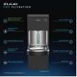 Elkay Pro Filtration Connected Bottle Filling Station & Single Ada Cooler Refrig Dbl Total Pfas* + Lead Reduction Bk, LZS8WSBPRO-2FLP4
