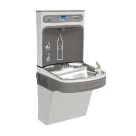 Ezh2O Bottle Filling Station With Single Ada Cooler Filtered Refrigerated Stainless 240V, LZS8WSS2QK