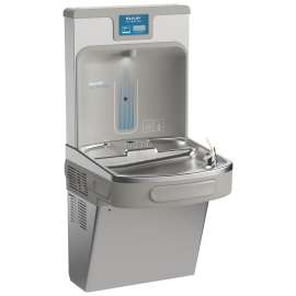 Enhanced Bottle Filler & Single Ada Cooler Refrigerated Stainless Pfoa/Pfos + Lead Reduction Drop Down Wrapper, LZS8WSSP-PF