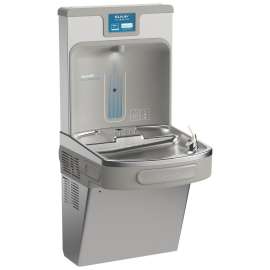 Enhanced Bottle Filler & Single Ada Cooler Refrigerated Stainless High Capacity Lead Reduction Drop Down Wrapper, LZS8WSSP