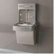 Ezh2O Bottle Filling Station With Single Ada Vandal-Resistant Cooler Filtered Non-Refrigerated Light Gray, LZSDWSVRLK
