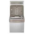 Ezh2O Bottle Filling Station With Single Ada Vandal-Resistant Cooler Filtered Non-Refrigerated Stainless, LZSDWSVRSK