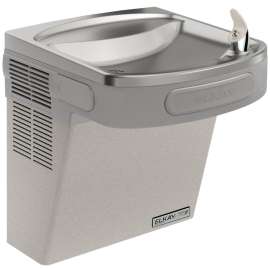 Wall Mount High Efficiency Ada Cooler Filtered Refrigerated Light Gray Granite, LZSG8L