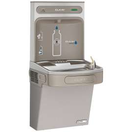 Ezh2O Bottle Filling Station & Single Ada Cooler High Efficiency Filtered Refrigerated Light Gray, LZSG8WSLK