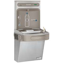 Ezh2O Bottle Filling Station & Single Ada Cooler High Efficiency Filtered Refrigerated Stainless, LZSG8WSSK
