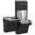 Elkay Pro Filtration Bottle Filling Station & Bi-Level Ada Cooler Refrig Ultra-Capacity Lead + Uv Protection Bk, LZSTL8WSBPRO-UV