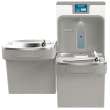 Ezh2O Bottle Filling Station & Versatile Bi-Level Ada Cooler Filtered Refrigerated Light Gray, LZSTL8WSLK