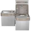 Ezh2O Bottle Filling Station & Versatile Bi-Level Ada Cooler Filtered Non-Refrigerated Stainless, LZSTLDDWSSK