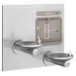 Ezh2O Bottle Filling Station With Bi-Level Integral Swirlflo(R) Fountain Filtered Non-Refrigerated Stainless, LZWS-EDFPBM117K