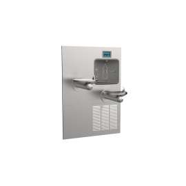 Dual Swirlflo With Integrated Connected Bottle Filler Filtered Refrigerated, LZWS-LRPBM28K-W1