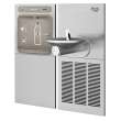 Ezh2O Bottle Filling Station & Swirlflo(R) Single Fountain High Efficiency Filtered Refrigerated Stainless, LZWS-SFGRN8K