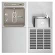 Ezh2O Bottle Filling Station & Soft Sides(R) Single Fountain Filtered Refrigerated Stainless, LZWS-SS8K