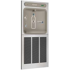 Ezh2O In-Wall Bottle Filling Station Filtered Refrigerated Stainless, LZWS8K