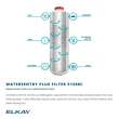 Ezh2O Bottle Filling Station In-Wall Filtered Refrigerated Stainless 220V, LZWSM82K