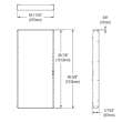 Accessory - Mounting Frame, MFC100Q