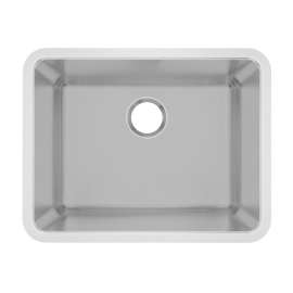 Stainless Steel 23" X 18" X 9" Undermount Single Bowl Brushed Satin 18 Gauge Sink 50 Pk, MFD107-50