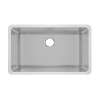 Stainless Steel 33" X 22" X 5 1/2" Drop-In Equal Double Bowl Radiant Satin 18 Gauge 3-Hole Ada Sink 10 Pk, MFD1123-10