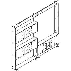 Mounting Frame For Bi-Level In-Wall Non-Refrigerated Bottle Filling Stations With Integral Fountain, MFWS202