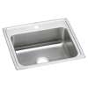 Celebrity Stainless Steel 25" X 22" X 7-1/2" 1-Hole Single Bowl Drop-In Sink, PSR25221
