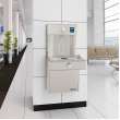 Ezh2O Vandal-Resistant Bottle Filling Station & Single Cooler Non-Filtered Refrigerated Stainless, VRC8WSK