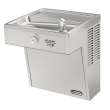 VRCGRN8 Vandal-Resistant Wall Mount Single Green ADA Cooler in Stainless Steel