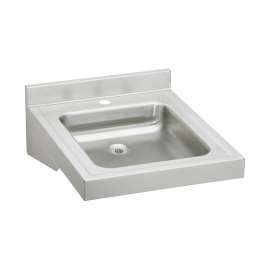 Sturdibilt Stainless Steel 19" X 23" X 4" Wall Hung Single Bowl Lavatory Sink, WCL1923OSD0