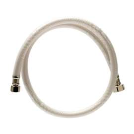 Braided Stainless Steel Reinforced Vinyl 3-ft Faucet Connector with 3/8-in Compression Thread x 1/2-in IP Straight Thread