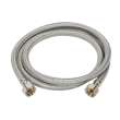 Braided Stainless Steel 6-ft Faucet Connector