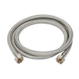 Braided Stainless Steel 6-ft Faucet Connector