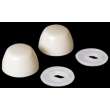 Toilet Bolt Caps (2 Caps) in Bone