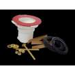 3-in Toilet Wax-Free Ring Kit
