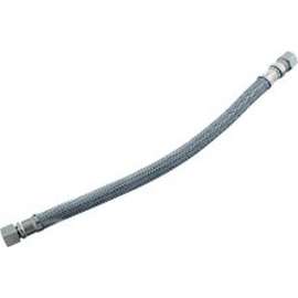 Braided Stainless Steel 20-in Faucet Connector with 3/8-in Female Compression Thread x 3/8-in O.D. Copper Tubing Coupling