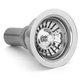 Strainer Assembly Outdoor Sink Series, T-316 Stainless Steel