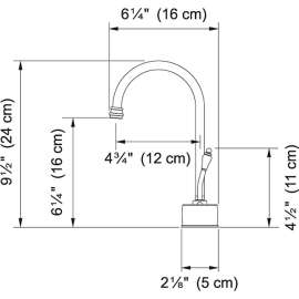 Farm House Hot Water Faucet