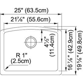 Ellipse Single-Bowl Undermount Sink