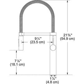Pescara Xl Semipro Kitchen Faucet