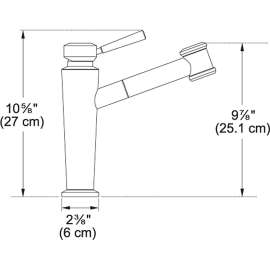 Absinthe Pull Out Kitchen Faucet