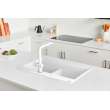 Franke Active 12.25-Inch Contemporary Single Handle Pull-Out Faucet In Polar White, Act-Po-Pwt