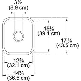 Undermount Fine Fireclay Kitchen Sink in White