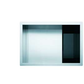 Franke Crystal 26.5-In. X 19.0-In. 16 Gauge Stainless Steel Undermount Single Bowl Kitchen Sink - Clv110-24