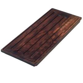 Franke 7.0-In. X 16.9-In. Walnut Cutting Board For Cube Series Sinks