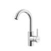 Franke Eos Neo 11.25-Po Single Handle Swivel Spout Bar Faucet In Stainless Steel, Eos-Br-304